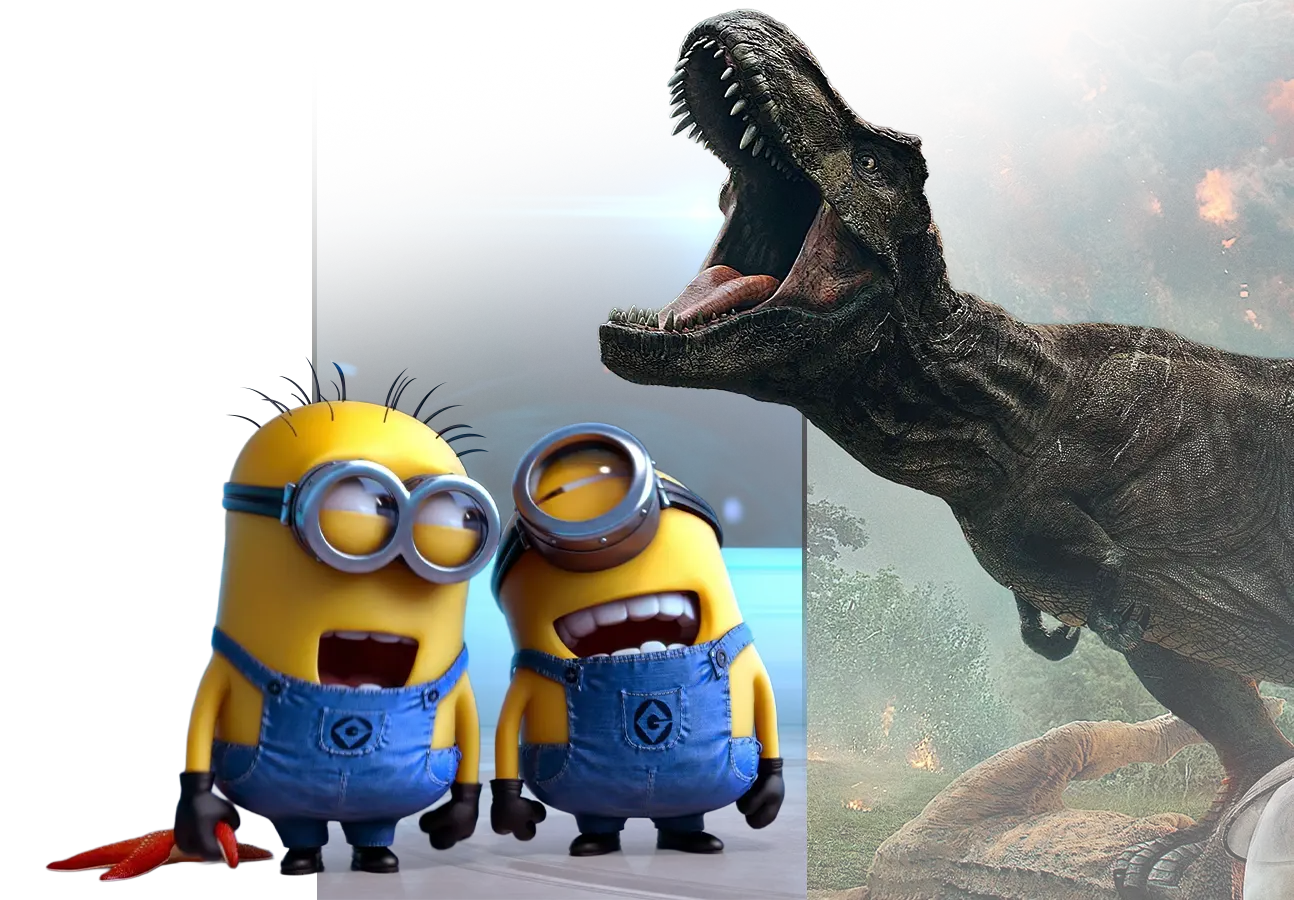 Minions y Jurassic World